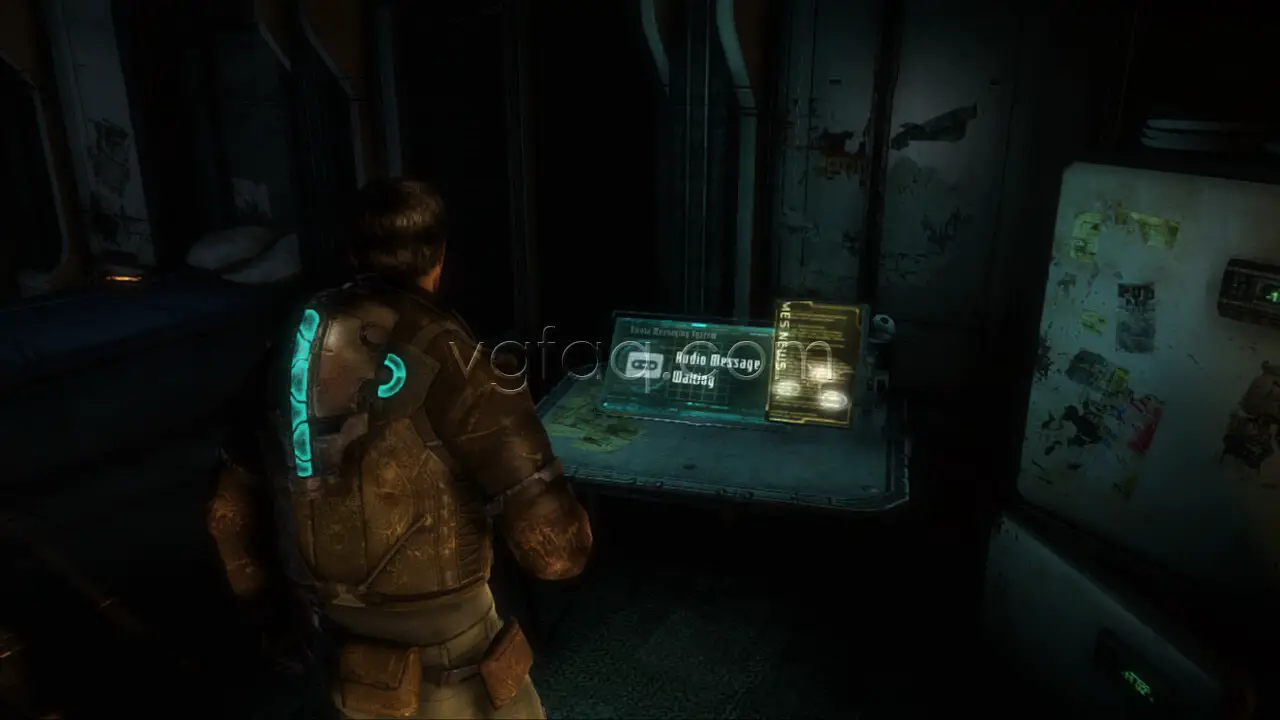 Dead Space 3 Chapter 1 Log 1 Location