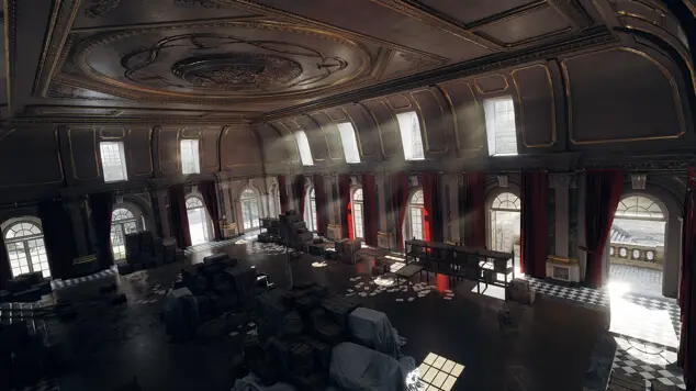 Battlefield 1 Ballroom Blitz Map