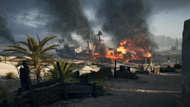 Battlefield 1 Suez Map