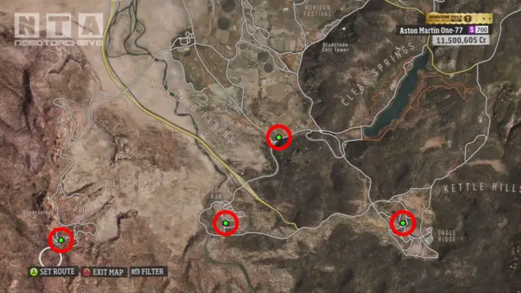 forza horizon 2 barn locations