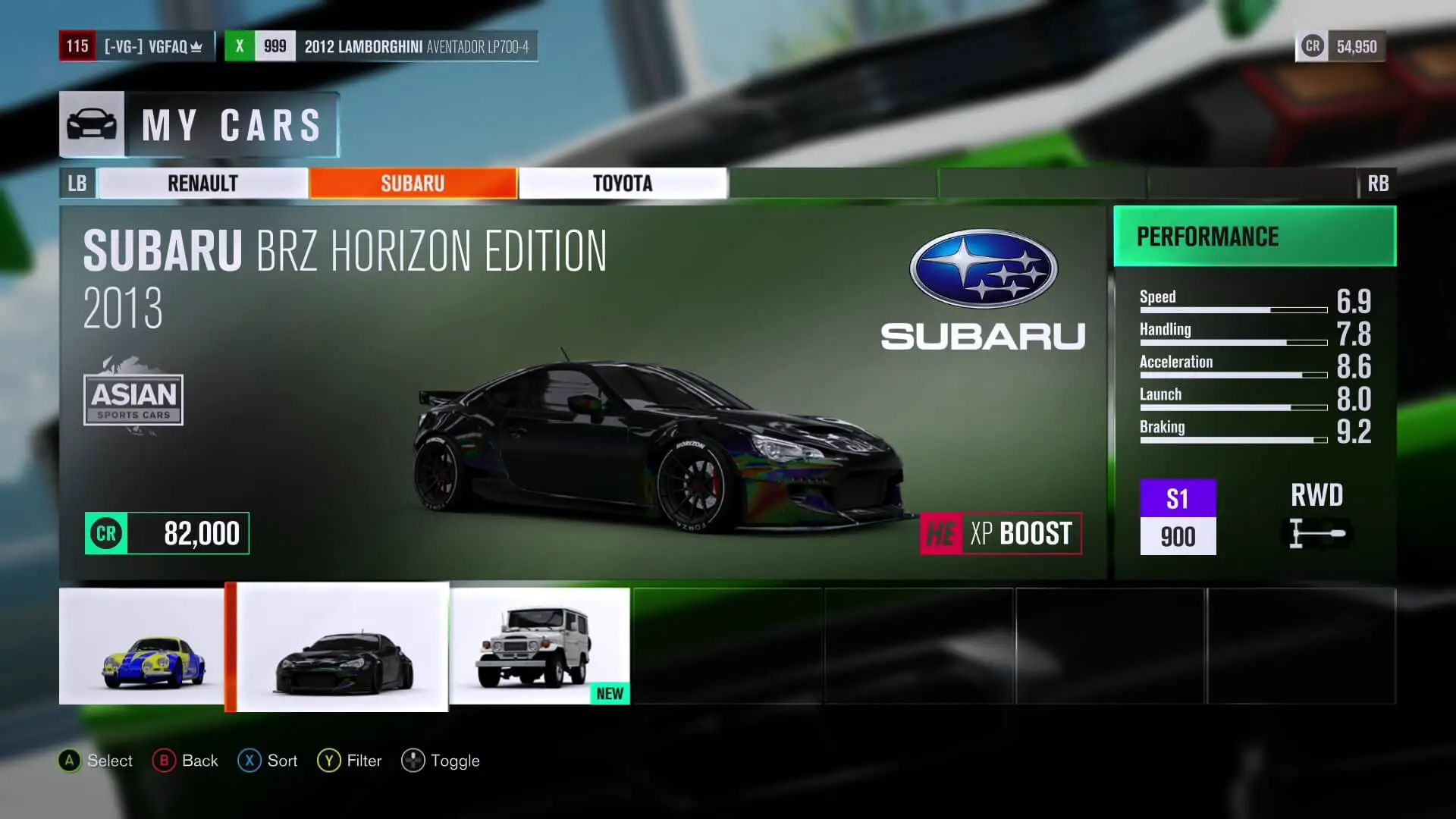 Forza Horizon 3 Subaru BRZ Horizon Edition